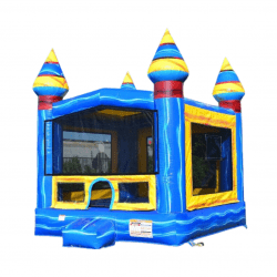 13 x 13 Artic Blue Bounce House