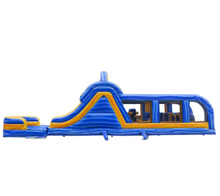 Artic Blue 45 FT Dual Lane Obstacle Course